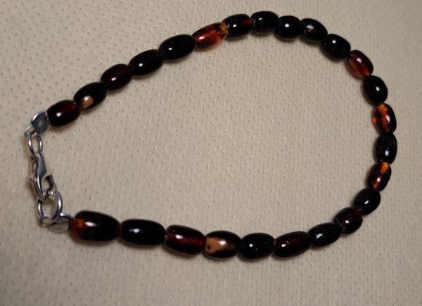 Bracciale d ambra rossa - immagine 2