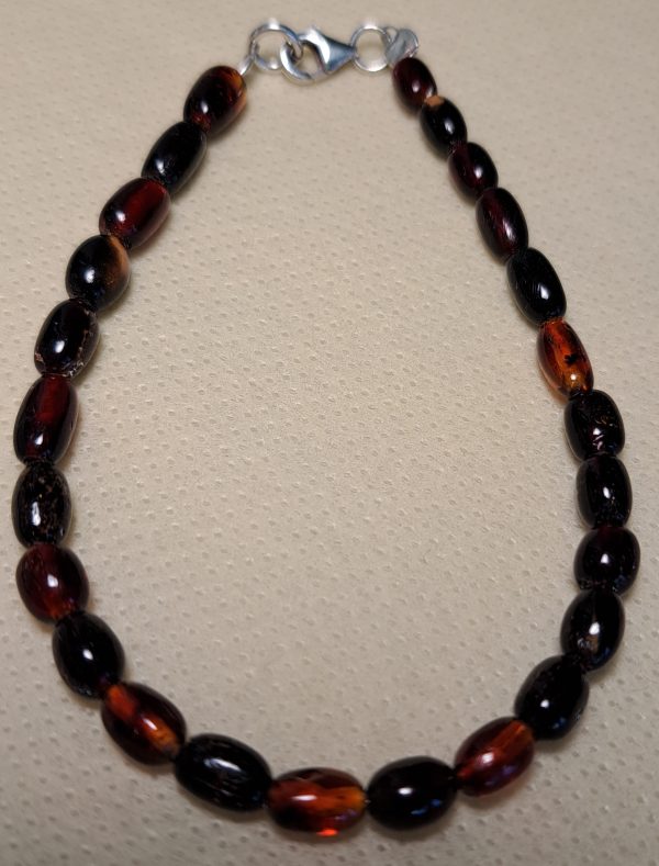 Bracciale d ambra rossa - immagine 4