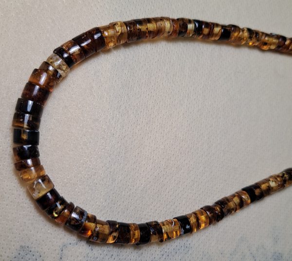 Collier d ambra gialla azzurra - immagine 5